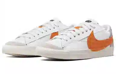 Nike Blazer Low Jumbo White Orange