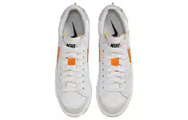 Nike Blazer Low Jumbo White Orange
