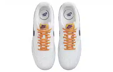 Nike Court Vision Low White Yellow Blue