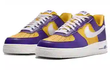 Nike Air Force 1 Low Purple Yellow