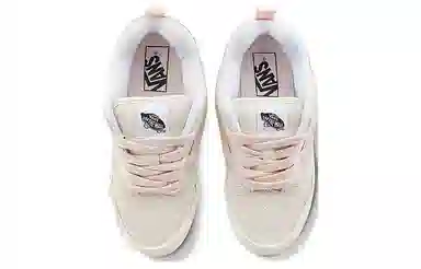 Vans Knu Skool White Pink
