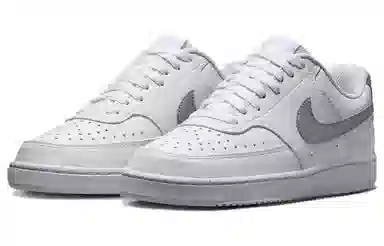 Nike Court Vision 1 Low Next Nature White Silver