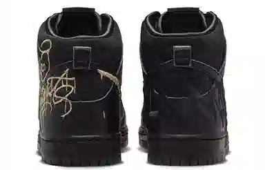 FAUST x Nike Dunk SB Pro QS Black Gold