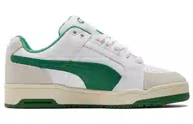 PUMA Slipstream Low Retro White Green