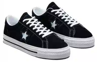 Converse One Star Black White