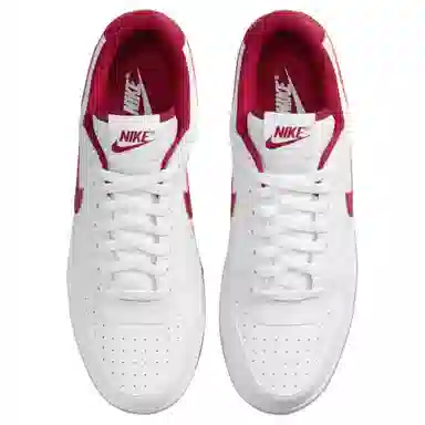 Nike Big Nike Low White Red