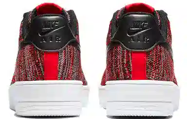 Nike Air Force 1 Low Flyknit 2.0 Black Red