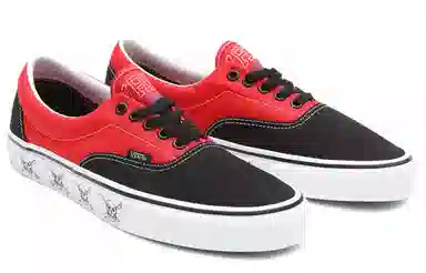 Vans Era Black Red