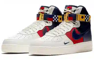 Nike Air Force 1 High White Red Blue