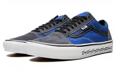 Supreme x Vans Old Skool Grey Blue
