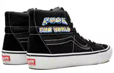 Supreme x Vans SK8-Hi Black