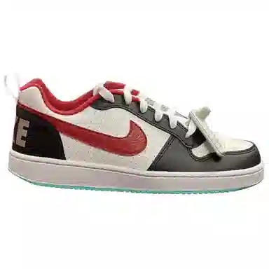 Nike Court Borough Low White Red Black