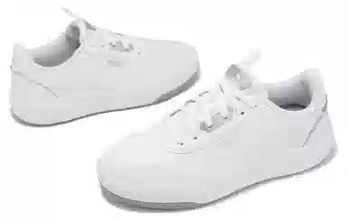 PUMA Tori Pop-Up Metallics White Silver