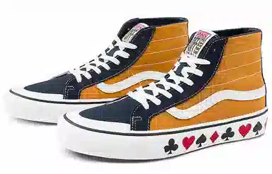 Vans SK8-Hi 138 Decon SF Black Yellow Poker