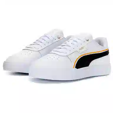 PUMA Caven Dime FC White Black Orange