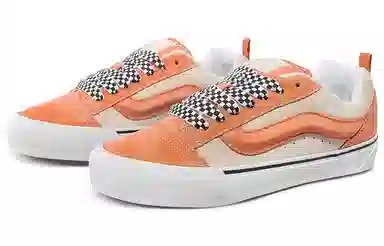 Vans Knu Skool White Orange