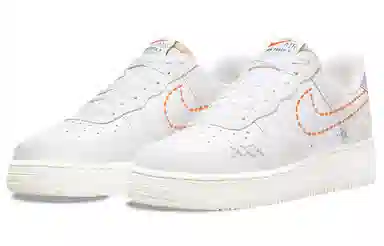 Nike Air Force 1 Low Grey White Orange