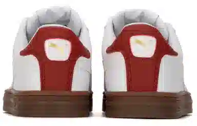 PUMA Smash Vulc V3 White Red Brown