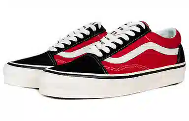 Vans Old Skool Anaheim Low Black Red