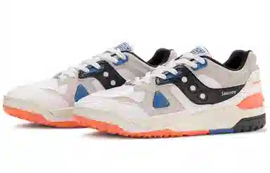Saucony Cross 90 White Black Orange