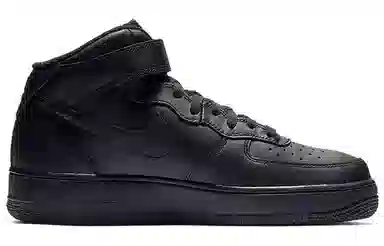 Nike Air Force 1 Mid Black 2016