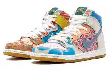 Nike Dunk SB High Thomas Campbell What The Dunk