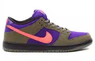 Nike Dunk SB Olive Atomic Red
