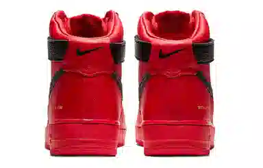 1017 ALYX 9SM x Nike Air Force 1 High Black Red