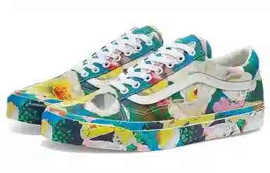 KENZO x Vans Old Skool Blue Green White