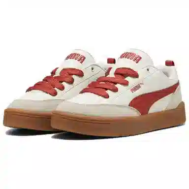 PUMA Park Lifestyle White Red