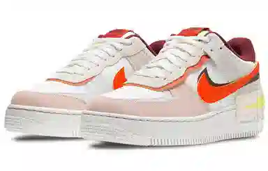 Nike Air Force 1 Low Shadow White Orange Pink
