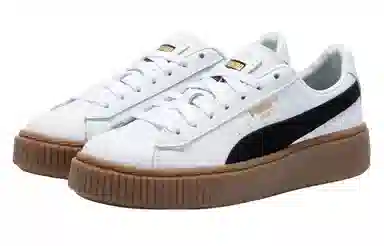 PUMA Basket Platform L White