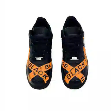 Nike Air Force 1 Black Orange