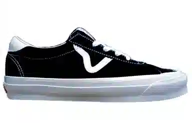 Vans Low Black White