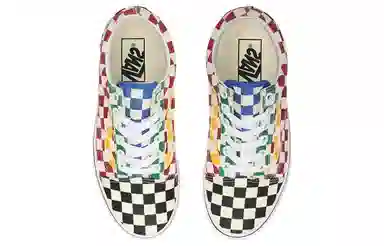 Vans Old Skool Red Black Green