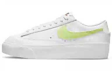 Nike Blazer Low Platform White Green