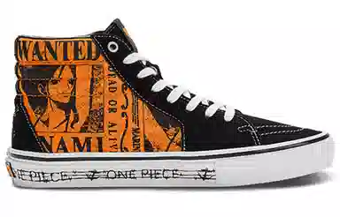 Vans x One Piece SK8-Hi Black Orange