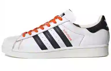 adidas Superstar White Orange