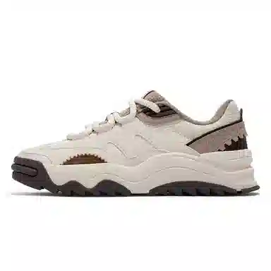 361° Low Top Casual Sneakers White Brown