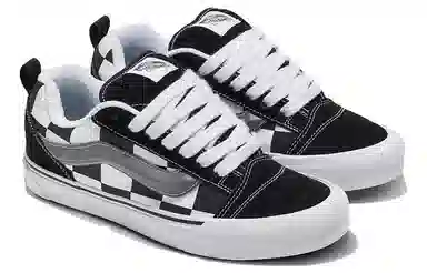 Vans Knu Skool Black White