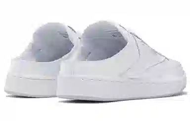 beams x Reebok Club C Laceless Mule White