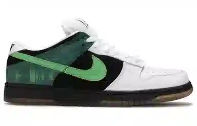 Nike Dunk SB C&K Electrocardiogram White Black Green