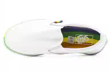 Vans Classic Slip-On White Yellow