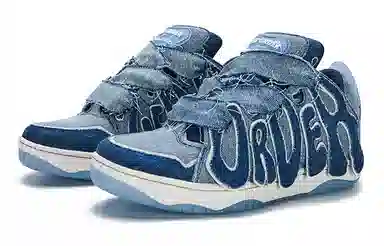 GROUND(ZER)O x OLD ORDER Skater 001 Denim Blue