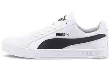 PUMA Smash Vulc Canvas White