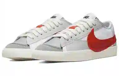 Nike Blazer Low Jumbo White Red