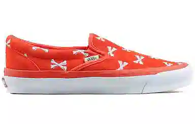 WTAPS x Vans Vault Classic Slip-On OG LX Orange Bone