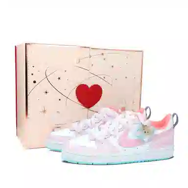 Nike Court Borough GS Pink White