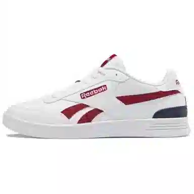 Reebok Court Advance Clip White Red
