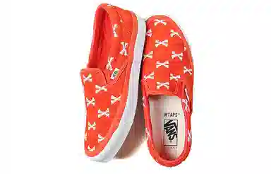 WTAPS x Vans Vault Classic Slip-On OG LX Orange Bone